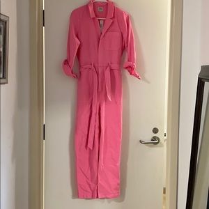 JCrew Garment-Dyed Coverall Jumpsuit